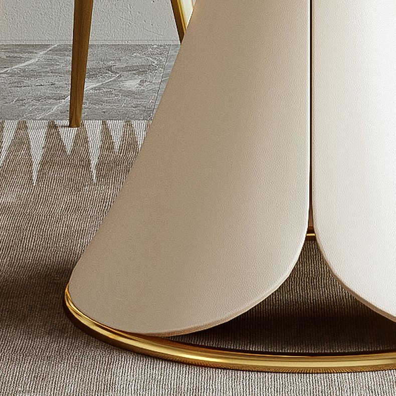 Glam 1/4/5/7 Pieces Dining Set Sintered Stone Dining Table Set Clearhalo 'Dining Room Sets' 'Dining Tables & Seating' 'dining_room_set' 'furn' 'furn_dining_room_set' 'Furniture' 'furniture_dining_room_set' 'Kitchen & Dining Furniture' 1200x1200_6719aab5-ce29-432f-8f4a-125172e4fc81