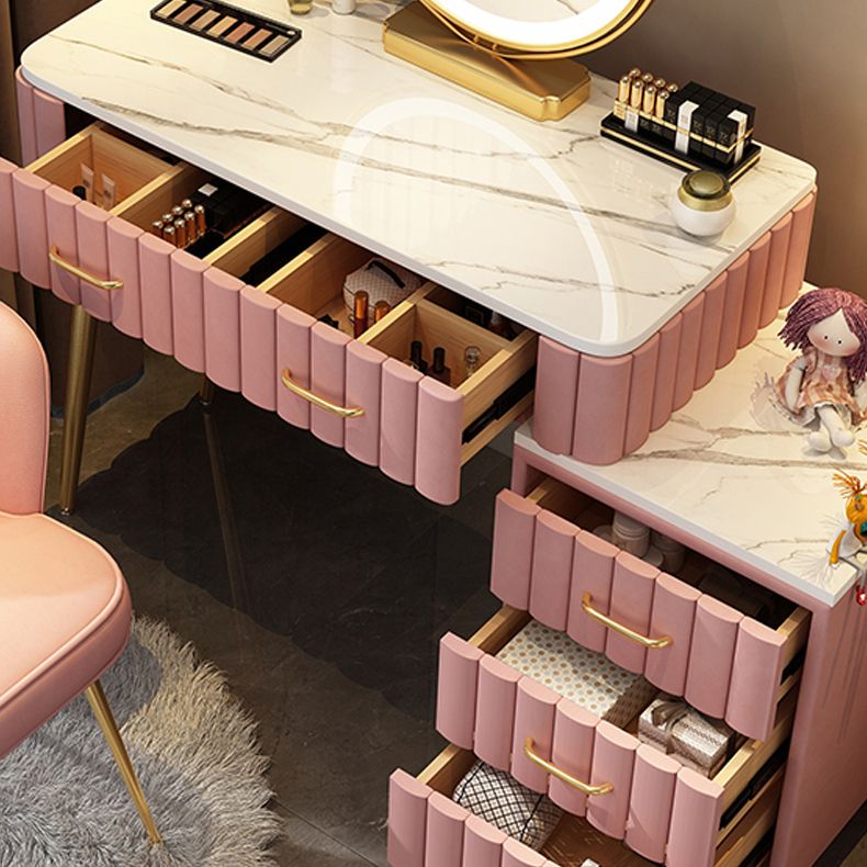 Set di vanità per trucco a specchio illuminato