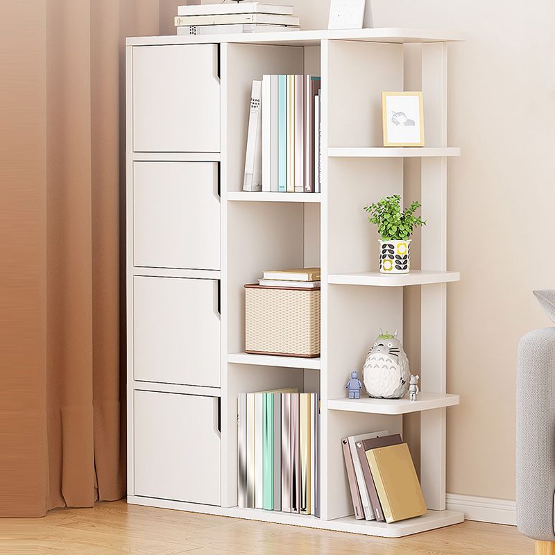 Simple Side Cabinet with Doors Modern Faux Wood Accent Cabinet Clearhalo 'Cabinets & Chests' 'cabinets_chests' 'furn' 'furn_cabinets_chests' 'Furniture' 'Living Room Furniture' 1200x1200_671d0ce2-9d3d-4c88-9187-3007a610d7d8