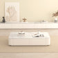 Table basse rectangulaire Block Table basse simple moderne avec tiroirs