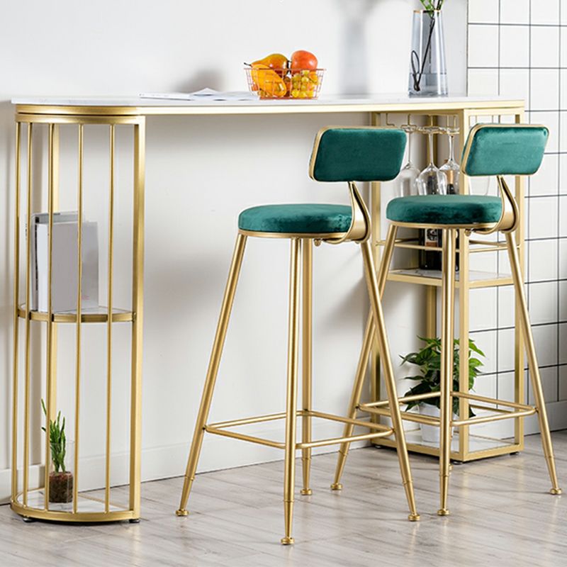 Round Low Back Dining Stools Armless Bar Stools with Metal Base Clearhalo 'Bar Furniture' 'Bar Stools' 'bar_stools' 'furn' 'furn_bar_stools' 'Furniture' 'Kitchen & Dining Furniture' 1200x1200_6720c38f-8d54-4dbd-97be-bdea843852c2