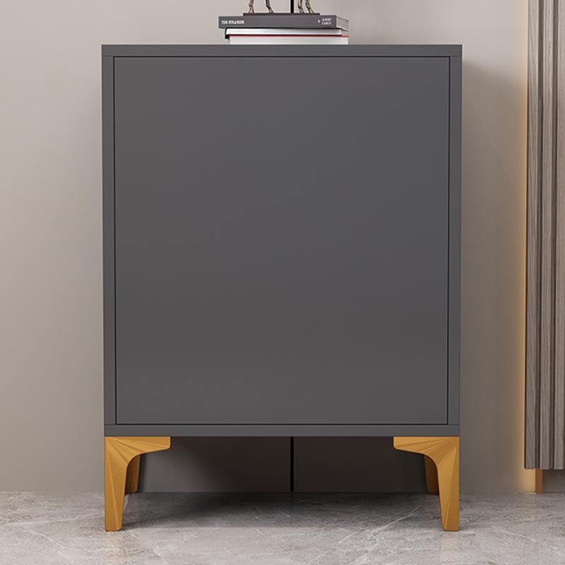 Glam Style Server Engineered Wood Sideboard with Door for Home Use Clearhalo 'buffet_sideboard' 'Buffets & Sideboards' 'furn' 'furn_buffet_sideboard' 'Furniture' 'Kitchen & Dining Furniture' 1200x1200_67210775-bf2e-4801-a374-1cef1c9d69f7