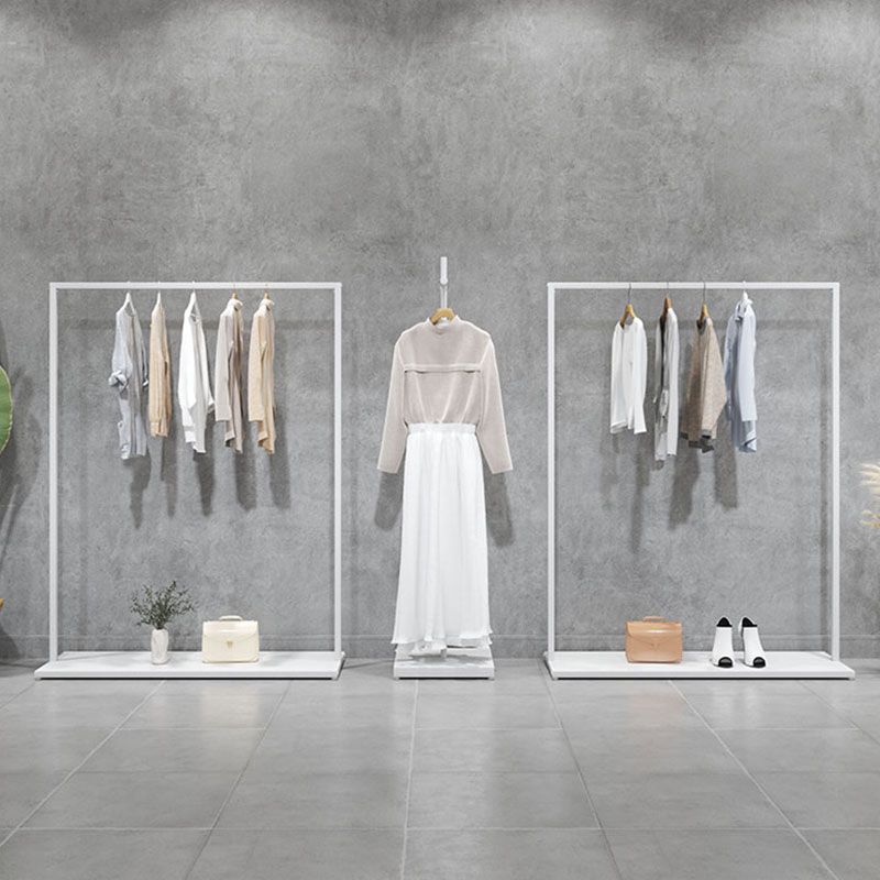 Contemporary Metal Coat Rack Free Standing Coat Hangers for Living Room Clearhalo 'Entry & Mudroom Furniture' 'furn' 'furn_hall_tree_coat_racks' 'Furniture' 'Hall Trees & Coat Racks' 'hall_tree_coat_racks' 1200x1200_6726693c-ea4d-45c1-b2fa-969585985aca