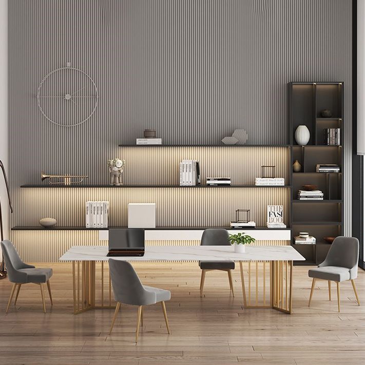 Home Office Writing Table Simplicity Curved Shaped Working Desk Clearhalo 'furn' 'furn_office_desk' 'Furniture' 'furniture_office_desk' 'Office Desks' 'Office Furniture' 'office_desk' 1200x1200_672ef3f0-25db-4f21-8584-5364ee495916