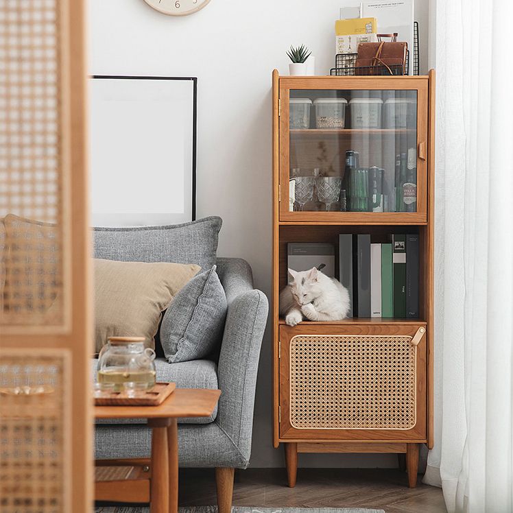 Stain Resistant Storage Cabinet Solid Wood Cabinet with Shelves Clearhalo 'Cabinets & Chests' 'cabinets_chests' 'furn' 'furn_cabinets_chests' 'Furniture' 'Living Room Furniture' 1200x1200_672f22d0-d038-46cc-965d-c590a79e2e26