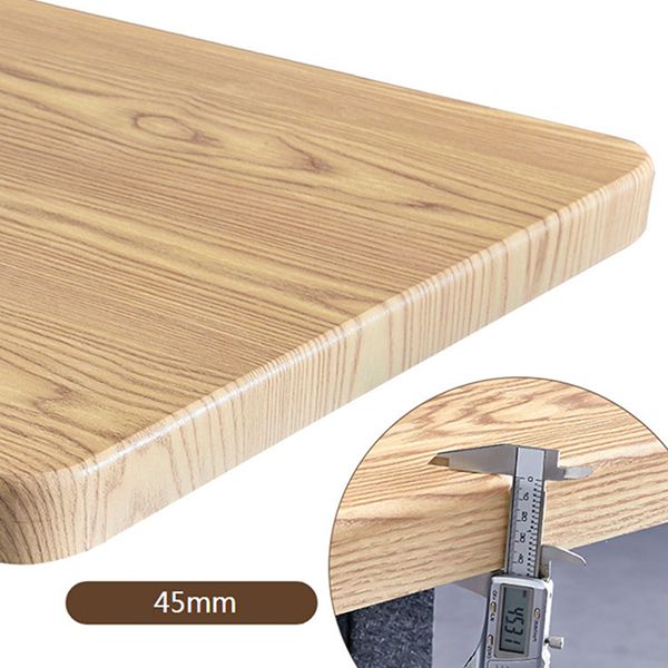 Contemporary Round and Wooden Square Dining Table for 2 People Clearhalo 'Dining Tables & Seating' 'Dining Tables' 'dining_table' 'furn' 'furn_dining_table' 'Furniture' 'Kitchen & Dining Furniture' 1200x1200_6730549f-db31-48e3-a364-e8fcef02fd20