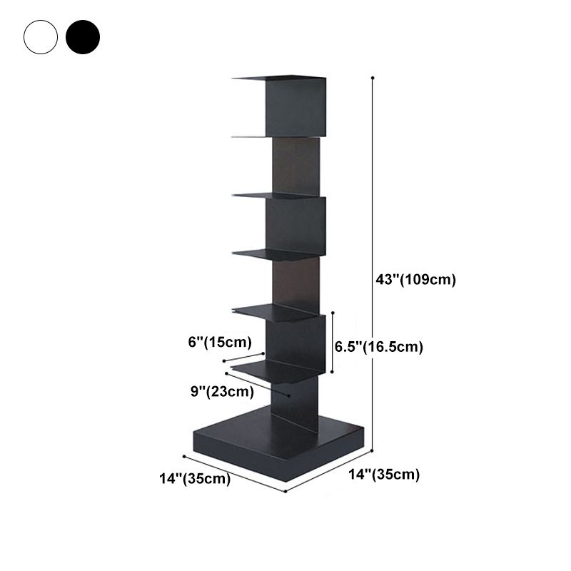 Estantería de estantería de metal moderna