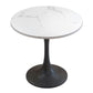 Simple Style Sintered Stone Dining Table Tulip Base Round Table for Home Clearhalo ' dining_table' 'Dining Tables & Seating' 'Dining Tables' 'furn' 'furn_dining_table' 'Furniture' 'furniture_dining_table' 'Kitchen & Dining Furniture' 'kitchen&dining_furn' 'kitchen' 'kitchen_dining_table' 1200x1200_673dd7ee-1ea1-4e4e-b597-061909debdb3