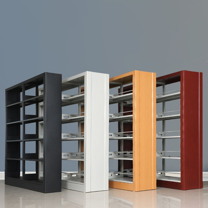 Libreria di libreria di libreria in acciaio contemporanea da 79 pollici libreria standard