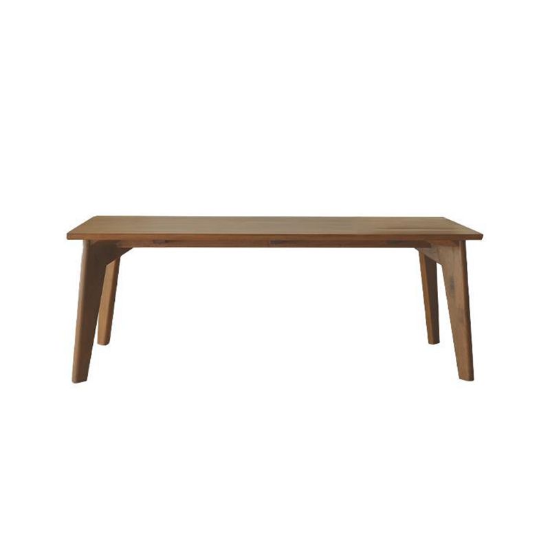 Rectangle Brown Base Dining Table Modern Pine Wood Table for Living Room Clearhalo 'Dining Tables & Seating' 'Dining Tables' 'dining_table' 'furn' 'furn_dining_table' 'Furniture' 'Kitchen & Dining Furniture' 1200x1200_673f80f3-7271-4bc1-992b-47344589d84c