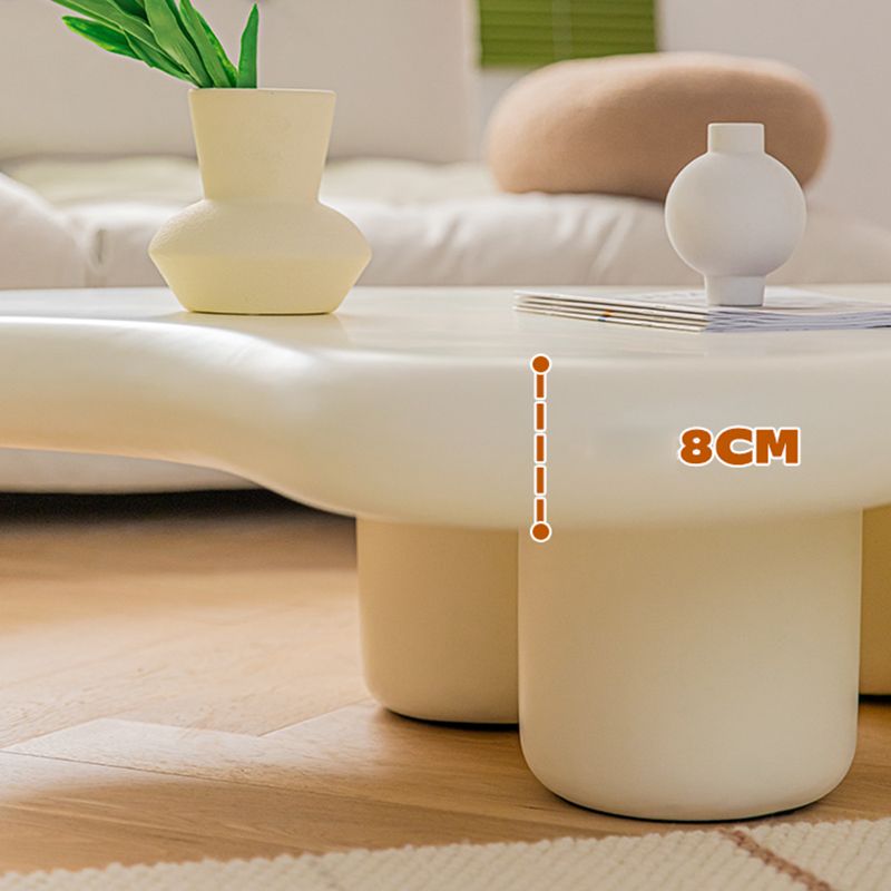 Scandinavian Wooden Coffee Cocktail Table Free form 3 Legs Coffee Cocktail Table Clearhalo 'Coffee & Accent Tables' 'Coffee Tables' 'coffee_tables' 'furn' 'furn_coffee_tables' 'Furniture' 'Living Room Furniture' 1200x1200_67421831-0c41-4b55-80ea-f086606b62d7