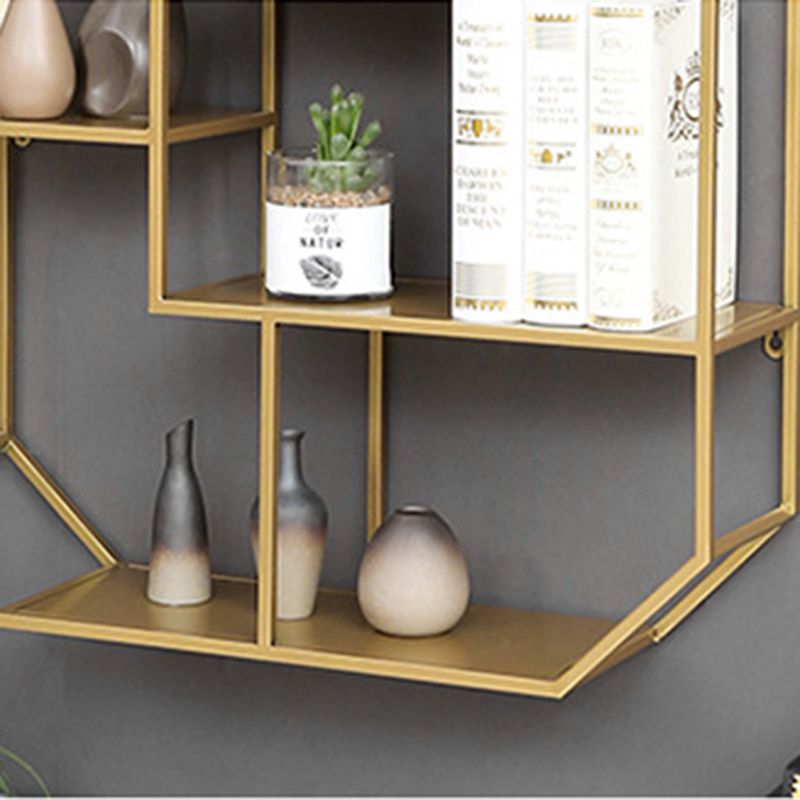 7.1" Wide Shelf Bookcase 5 Levels Metal Book Shelf Wall Mounted Clearhalo 'Bookcases' 'furn' 'furn_bookcases' 'Furniture' 'Office Furniture' 1200x1200_674797c2-da55-499c-9989-67cce9dcff5c