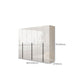 Hinged Wardrobe Armoire with Shelves White Wardrobe Closet for Home