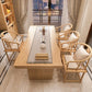 Modern Wood Dining Table Set 1/5 Pieces Dining Set for Home Use Clearhalo 'Dining Room Sets' 'Dining Tables & Seating' 'dining_room_set' 'furn' 'furn_dining_room_set' 'Furniture' 'Kitchen & Dining Furniture' 1200x1200_674f458c-cfd9-424d-960b-4a4853b51fcb