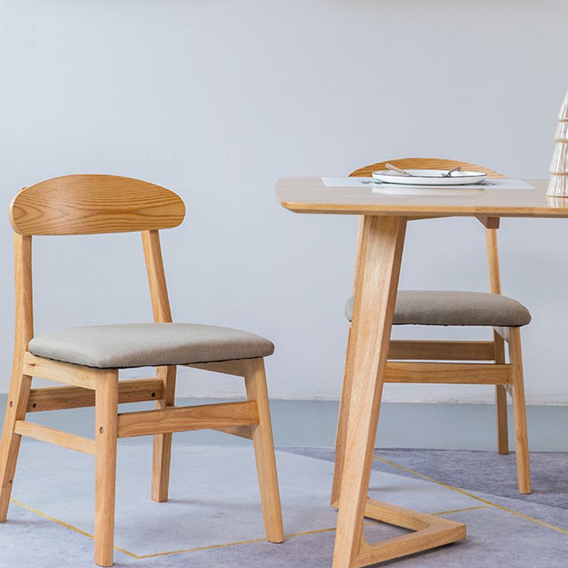 Contemporary Rectangle Dining Table Rubberwood Solid Wood Table with Double Pedestal Clearhalo ' dining_table' 'Dining Tables & Seating' 'Dining Tables' 'furn' 'furn_dining_table' 'Furniture' 'furniture_dining_table' 'Kitchen & Dining Furniture' 'kitchen&dining_furn' 'kitchen' 'kitchen_dining_table' 1200x1200_6750779a-dd70-4e5f-8a88-1337c8f897b9