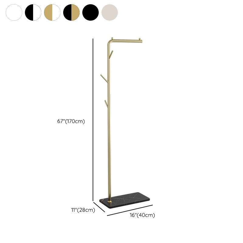 Splendido appendiabiti di ganci per appendiabiti per cappotto in metallo per la camera da letto