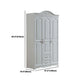 Bedroom Hinged Door Storage Cabinet Manufactured Wood Victorian Cabinet with Drawers