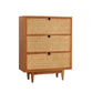 Gabinetto del soggiorno in legno in legno mobile moderno server buffet con archiviazione
