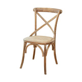 Traditional Wood Kitchen Dining Room Chair Cross Back Side Chair Clearhalo 'Dining Chairs' 'Dining Tables & Seating' 'dining_chair' 'furn' 'furn_dining_chair' 'Furniture' 'furniture_dining_chair' 'Kitchen & Dining Furniture' 1200x1200_67599541-2305-4452-b2fc-72c4b84f1c62