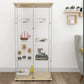 Contemporary Tempered Glass Curio Cabinet Glass Doors Display Cabinet for Bedroom Clearhalo 'Display & China Cabinets' 'display_china_cabinets' 'furn' 'furn_display_china_cabinets' 'Furniture' 'Kitchen & Dining Furniture' 1200x1200_675dce66-71f0-4970-993f-c22e37869602