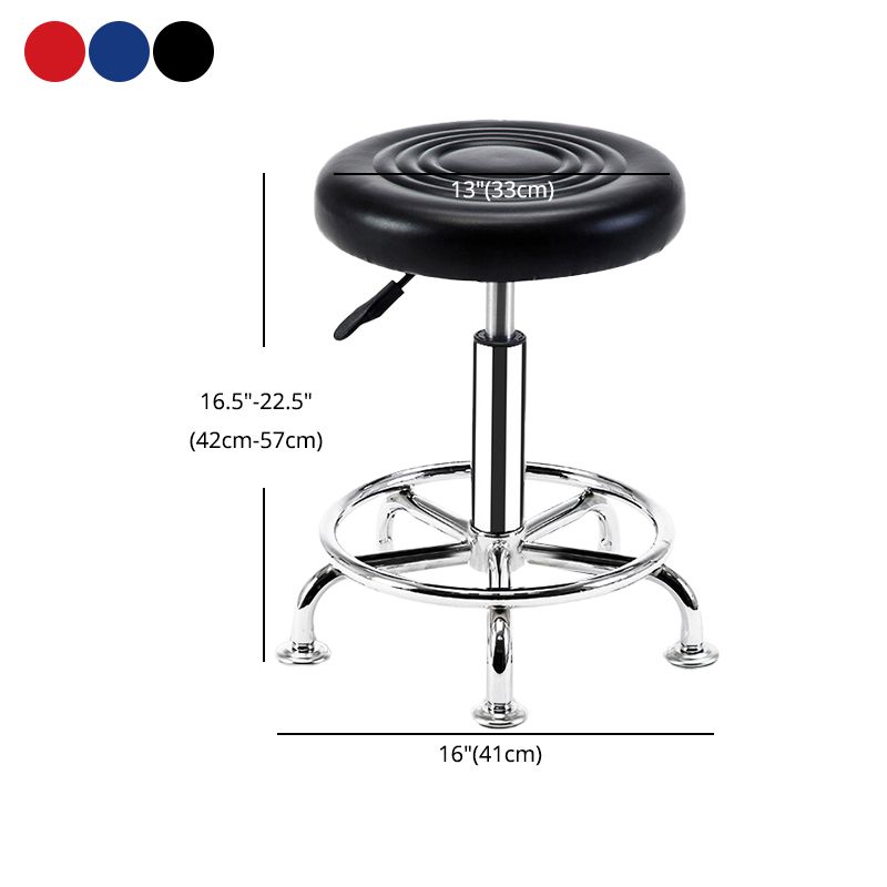 Modern Adjustable Rotatable Counter Stool Steel Mobile Phone Store Bar Stool with Cushion Clearhalo 'Bar Furniture' 'Bar Stools' 'bar_stools' 'furn' 'furn_bar_stools' 'furniture_bar_stools' 'Kitchen & Dining Furniture' 'kitchen&dining_furn' 'kitchen' 'kitchen_furn' Furniture' 1200x1200_675ddb10-6d69-4490-86b9-3ef57020f7f4
