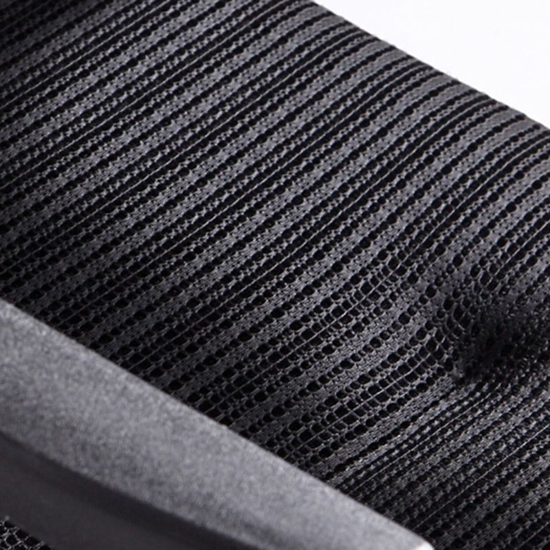 Silla moderna de escritorio de acero negro y naranja con silla de oficina en casa mediana y alta