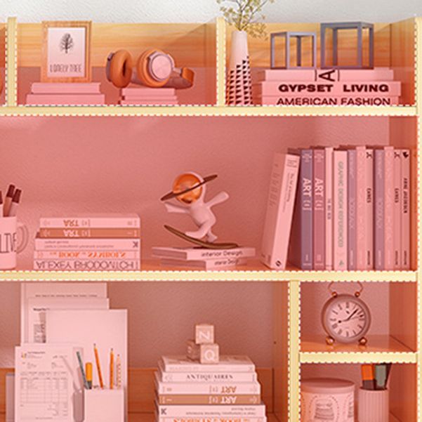 Libreria moderna di legno standard libreria aperta per soggiorno