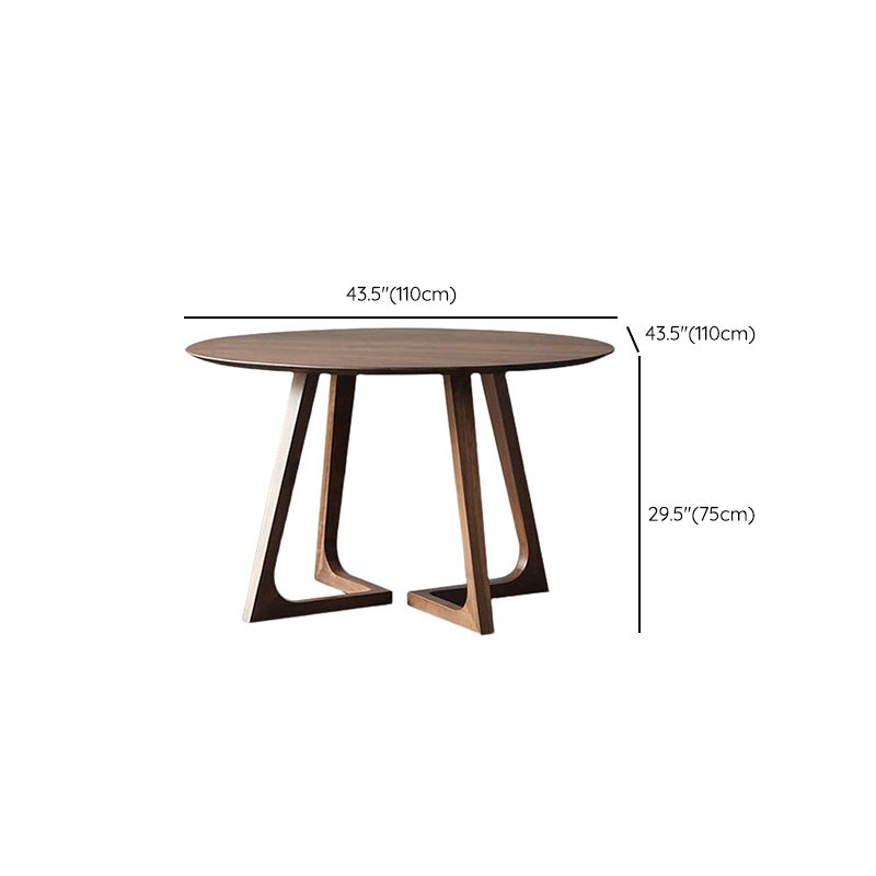 1/2/5 Pcs Round Shape Solid Wood Dinette Table with Ladder Chair Clearhalo 'Dining Room Sets' 'Dining Tables & Seating' 'dining_room_set' 'furn' 'furn_dining_room_set' 'Furniture' 'Kitchen & Dining Furniture' 1200x1200_676190bd-79ad-4412-b5a0-672422e9bf6a
