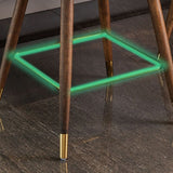 Low Back Dining Stools Bucket Armless Bar Stools with Wood Base Clearhalo 'Bar Furniture' 'Bar Stools' 'bar_stools' 'furn' 'furn_bar_stools' 'Furniture' 'Kitchen & Dining Furniture' 1200x1200_6764dddf-2290-44be-93a9-c4a5fd582d39