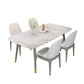 Rectangle Stone Dining Table Traditional Luxury Wood Tripod Base Dining Table Clearhalo 'Dining Tables & Seating' 'Dining Tables' 'dining_table' 'furn' 'furn_dining_table' 'Furniture' 'furniture_dining_table' 'Kitchen & Dining Furniture' 'kitchen' 'kitchen_dining_table' 1200x1200_6767bb09-a2c6-4c84-9579-9cb468729fe6