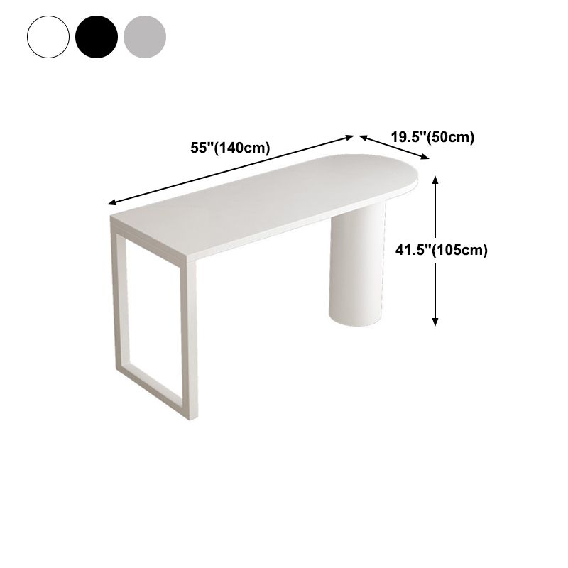 Industrial Style Pine Top Counter Table 42-inch Height Table for Living Room Clearhalo 'Bar Furniture' 'Bar Tables' 'bar_tables' 'furn' 'furn_bar_tables' 'Furniture' 'furniture_bar_tables' 'Kitchen & Dining Furniture' 'kitchen&dining_furn' 'kitchen' 1200x1200_67681711-114e-47db-841f-bc1b07a11958