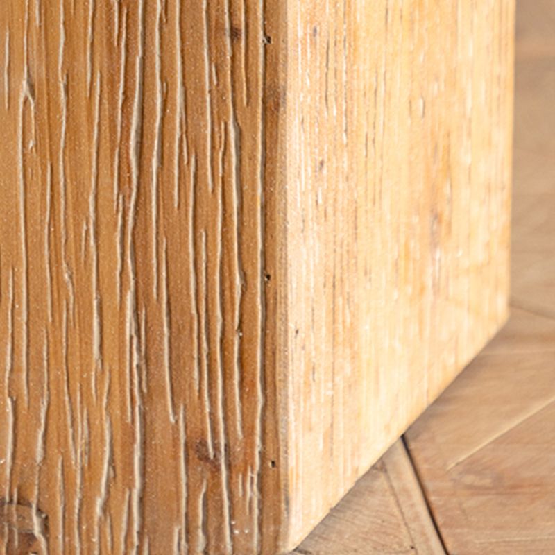 Rustic Corner Table Solid Wood Brown Side End Table for Living Room Clearhalo 'Coffee & Accent Tables' 'End & Side Tables' 'end_side_tables' 'furn' 'furn_end_side_tables' 'Furniture' 'Living Room Furniture' 1200x1200_676a05f1-c655-4c8c-bfa3-c340ecb40ab0