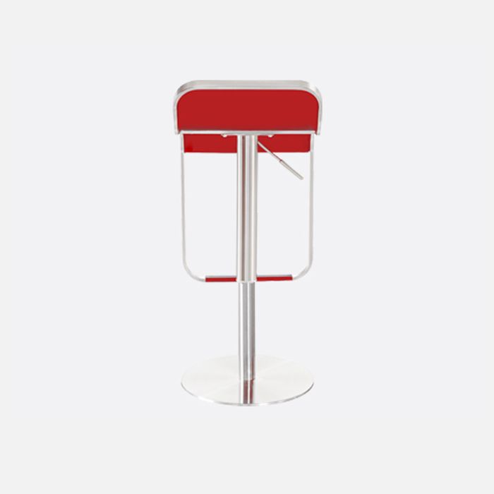 Faux Leather Indoor Counter Chair Contemporary Metal Legs Bar Stools Clearhalo 'Bar Furniture' 'Bar Stools' 'bar_stools' 'furn' 'furn_bar_stools' 'Furniture' 'Kitchen & Dining Furniture' 1200x1200_676ba600-481a-469d-ba3d-5cc138e427ea