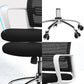 Contemporary Office Chair Microfiber Black Task Mid-Back Chair with Wheels Clearhalo 'furn' 'furn_office_chair' 'Furniture' 'Office Chairs' 'Office Furniture' 'office_chair' 1200x1200_676c5c44-6206-43d2-914d-c464168b5346