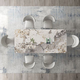 1/2/4/5/6/7/8 Pieces Dining Chair Set Sintered Stone Dining Room Set with Pedestal Base Clearhalo 'Dining Room Sets' 'Dining Tables & Seating' 'dining_room_set' 'furn' 'furn_dining_room_set' 'Furniture' 'furniture_dining_room_set' 'Kitchen & Dining Furniture' 1200x1200_676d34b7-f239-4cda-99ef-3b45e97370fb