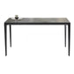 Industrial Standard Rectangle Dining Table Sintered Stone Top Dining Table for Kitchen Clearhalo ' dining_table' 'Dining Tables & Seating' 'Dining Tables' 'Furniture' 'furniture_dining_table' 'Kitchen & Dining Furniture' 'kitchen&dining_furn' 'kitchen' 'kitchen_dining_table' 1200x1200_676dcca4-066c-48c3-ae51-d404254da0c3