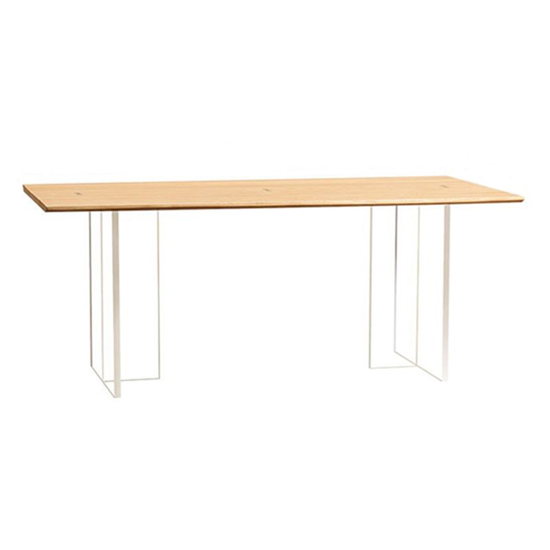 Solid Wood Dining Table Set with Acrylic Base 1/2/4/5 Pieces Dinette Set for Kitchen Clearhalo 'Dining Room Sets' 'Dining Tables & Seating' 'dining_room_set' 'furn' 'furn_dining_room_set' 'Furniture' 'Kitchen & Dining Furniture' 1200x1200_676f703b-6e71-4ef8-90de-732b3eb9b562