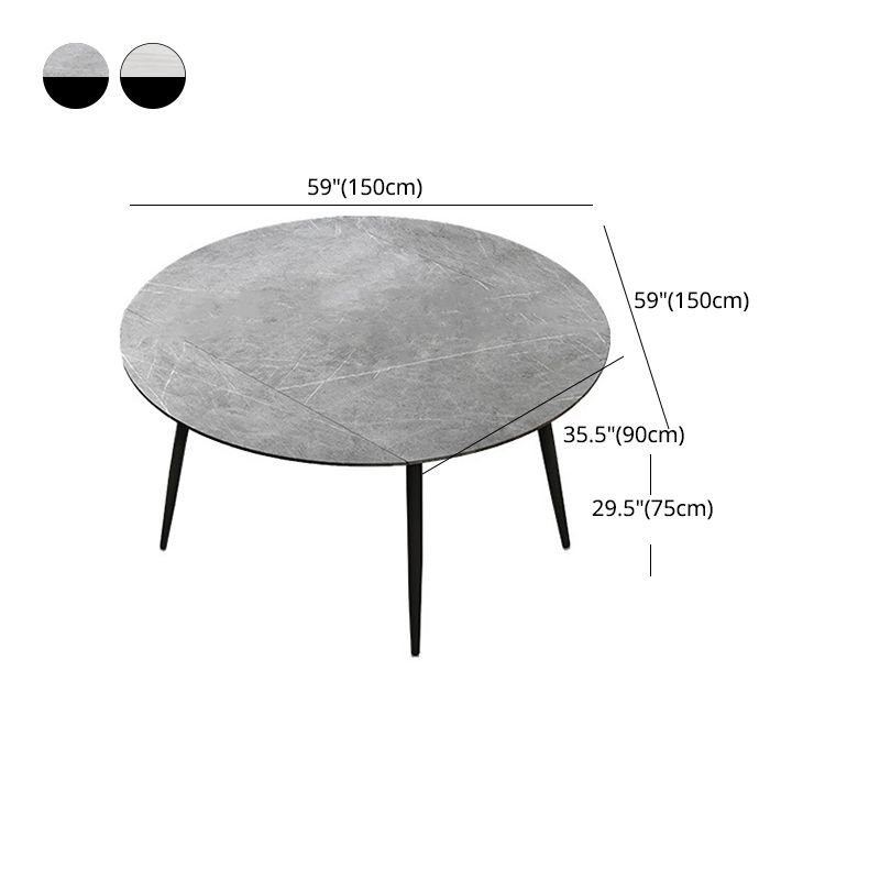 Modern 1/4/5/6/7 Pieces Dining Room Set Sintered Stone Dining Table Clearhalo 'Dining Room Sets' 'Dining Tables & Seating' 'dining_room_set' 'furn' 'furn_dining_room_set' 'Furniture' 'furniture_dining_room_set' 'Kitchen & Dining Furniture' 1200x1200_67705edc-213a-450f-aba5-584752c60ebf