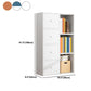 Modern & Contemporary Shelf Bookcase Closed Back Bookshelf for Office