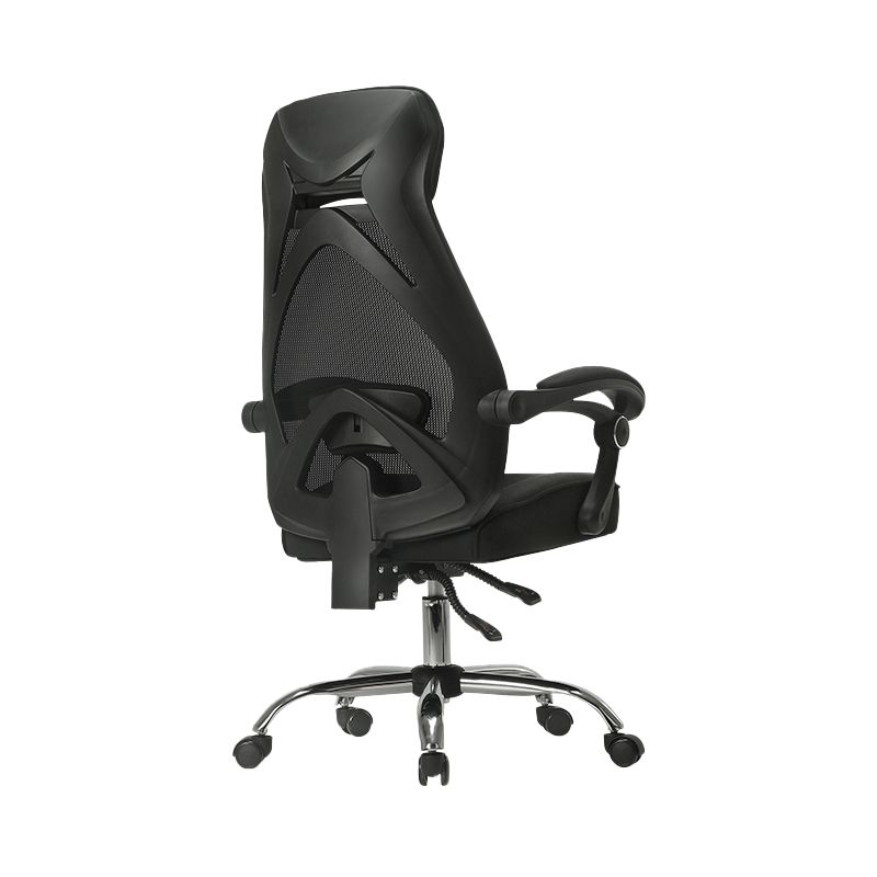 Padded Arms Office Chair Tilt Mechanism No Distressing Desk Chair with Wheels Clearhalo 'furn' 'furn_office_chair' 'Furniture' 'Office Chairs' 'Office Furniture' 'office_chair' 1200x1200_67742097-7a3d-4fd3-838c-168cbd2cc044