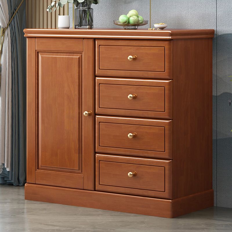Contemporary Rectangle Accent Cabinet with Drawers Wood Storage Cabinet Clearhalo 'Cabinets & Chests' 'cabinets_chests' 'furn' 'furn_cabinets_chests' 'Furniture' 'Living Room Furniture' 1200x1200_67749681-db8c-4434-8bf7-d294e325381a