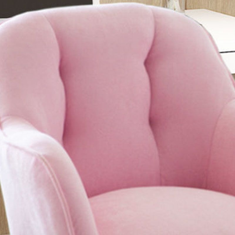 Mid Back Office Stuhl Rotatable Polstered Desk Stuhl mit Rädern