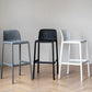 Modern Style Low Back Bar-stool Square Counter Bar Stool with Plastic Legs Clearhalo 'Bar Furniture' 'Bar Stools' 'bar_stools' 'furn' 'furn_bar_stools' 'Furniture' 'furniture_bar_stools' 'Kitchen & Dining Furniture' 1200x1200_678210af-dc6f-4ec7-b73f-62aa8b3ce677