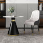 Metal Modern Round Dining Table Sintered Stone Table for Dining Room and Kitchen Clearhalo 'Dining Tables & Seating' 'Dining Tables' 'dining_table' 'furn' 'furn_dining_table' 'Furniture' 'furniture_dining_table' 'Kitchen & Dining Furniture' 1200x1200_67822503-59e1-421e-826a-5ef8c293e093