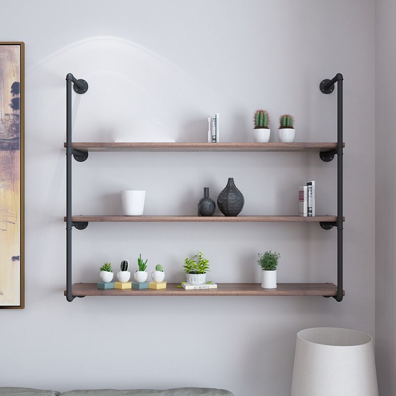 7.87"W Bookshelf Industrial Style Wall Mounted Solid Wood Bookcase for Home Office Clearhalo 'Bookcases' 'furn' 'furn_bookcases' 'Furniture' 'furniture_bookcases' 'kitchen' 'kitchen_bookcases' 'Living Room Furniture' 'Office Furniture' 1200x1200_6783c9de-c383-41e4-83fd-57f2ff0d9748