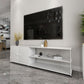 Industrial Metal TV Stand Console Open Storage TV Media Stand for Living Room Clearhalo 'furn' 'furn_tv_stands_entertainment_centers' 'Furniture' 'Living Room Furniture' 'TV Stands & Entertainment Centers' 'TV Stands & Media Storage Furniture' 'tv_stands_entertainment_centers' 1200x1200_6785e03c-9fb3-406b-be22-38a7be014a7c
