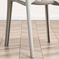Contemporary Dining Chairs Armless Chair with Plastic Legs for Home