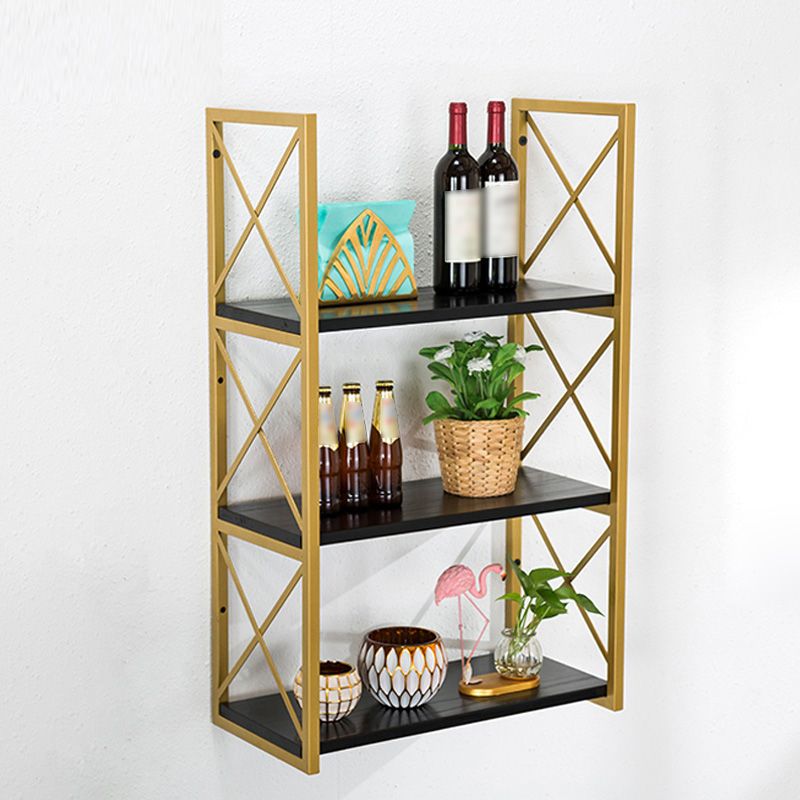 Industrial Style WoodBookshelf Wall Mounted Shelf Bookcase for Home Clearhalo 'Bookcases' 'furn' 'furn_bookcases' 'Furniture' 'furniture_bookcases' 'kitchen' 'kitchen_bookcases' 'Living Room Furniture' 'Office Furniture' 1200x1200_67888c31-166a-4022-8863-b52d5203c076