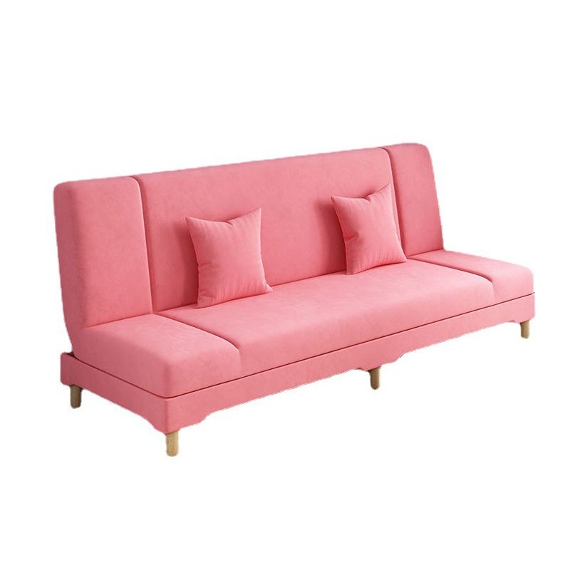 Scandinavian Convertible Sleeper Sofa 31.5" High Armless Settee Clearhalo 'furn' 'furn_sofas' 'Furniture' 'furniture_sofas' 'kitchen' 'kitchen_sofas' 'Living Room Furniture' 'Sofa' 'sofas' 1200x1200_678acb6d-8ec8-4c39-a5b9-0fc12075b787