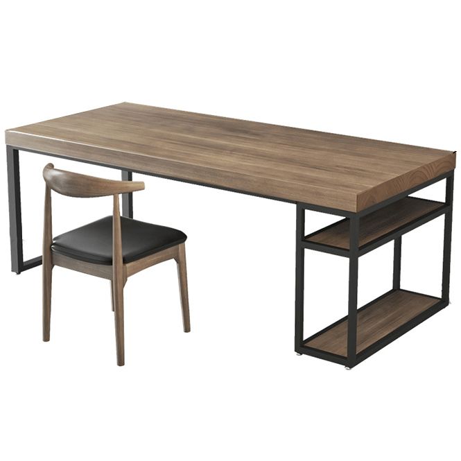 Moderner Büro -Schreibtisch Home Schlafzimmer Holz rechteckiger Computertisch